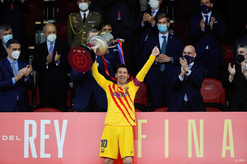 Barça-voorzitter Laporta ervan overtuigd dat Messi blijft