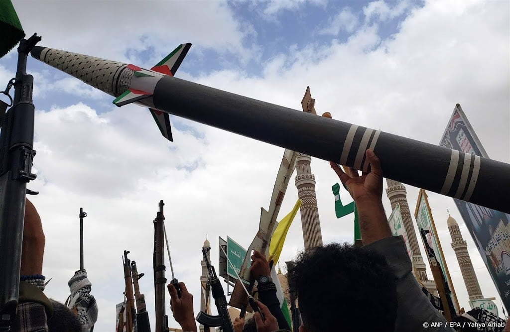 Houthi's vuren raketten af na Amerikaanse aanvallen