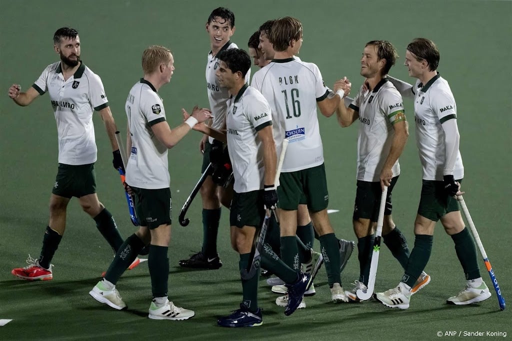 Hockeyers Rotterdam naar halve finale van Euro Hockey League