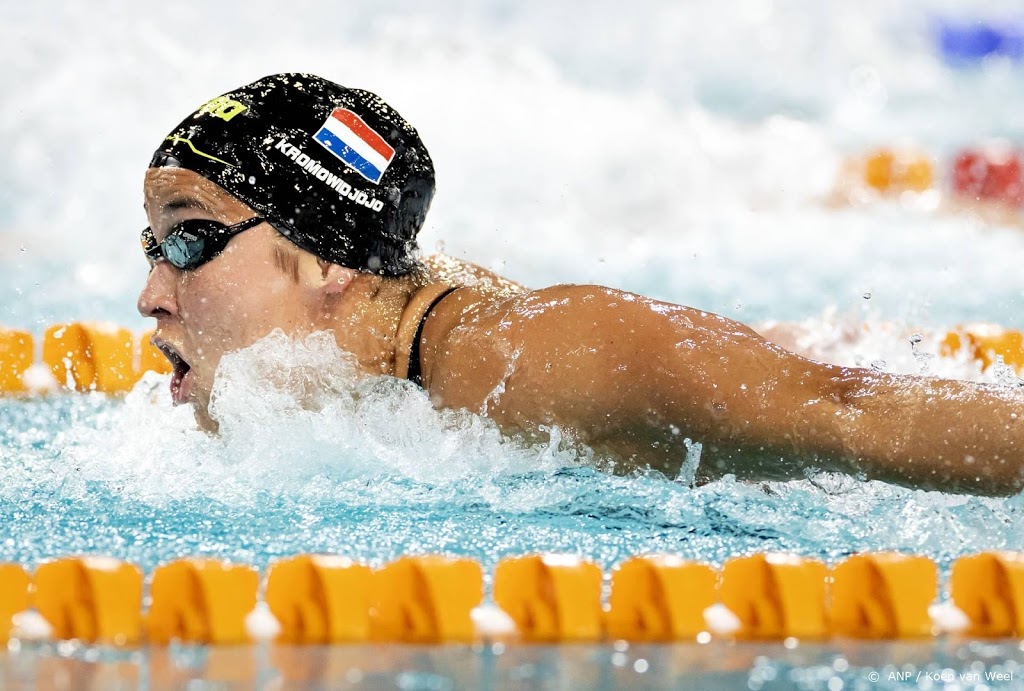 Zwemster Kromowidjojo pakt tweede Europese titel op 50 vrij