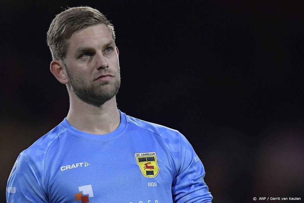 Cambuur-doelman Bos (25) stopt per direct vanwege hartproblemen 