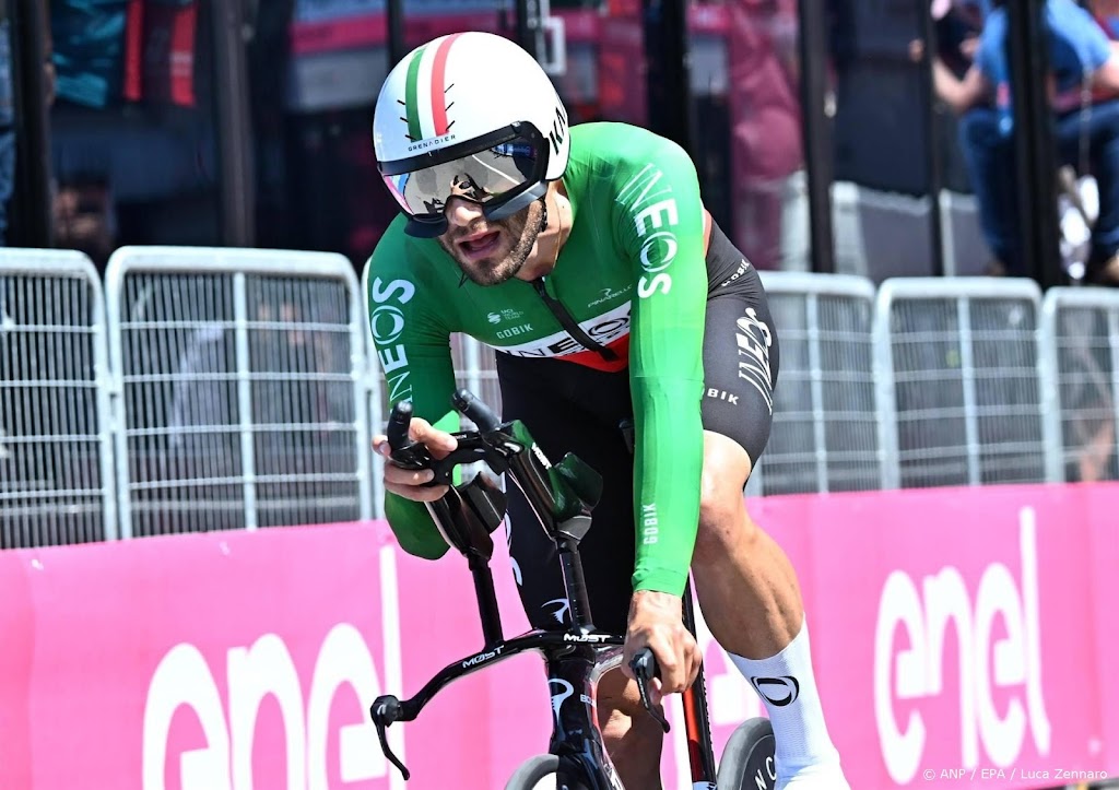 Ganna klopt Pogacar nu wel in tijdrit van Giro d'Italia  