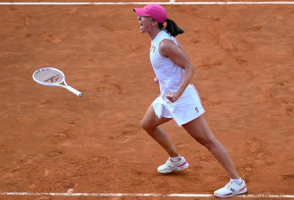 Swiatek verslaat Sabalenka ook op WTA-toernooi van Rome