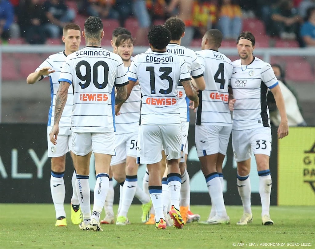 Atalanta plaatst zich na zege op Lecce voor Champions League  