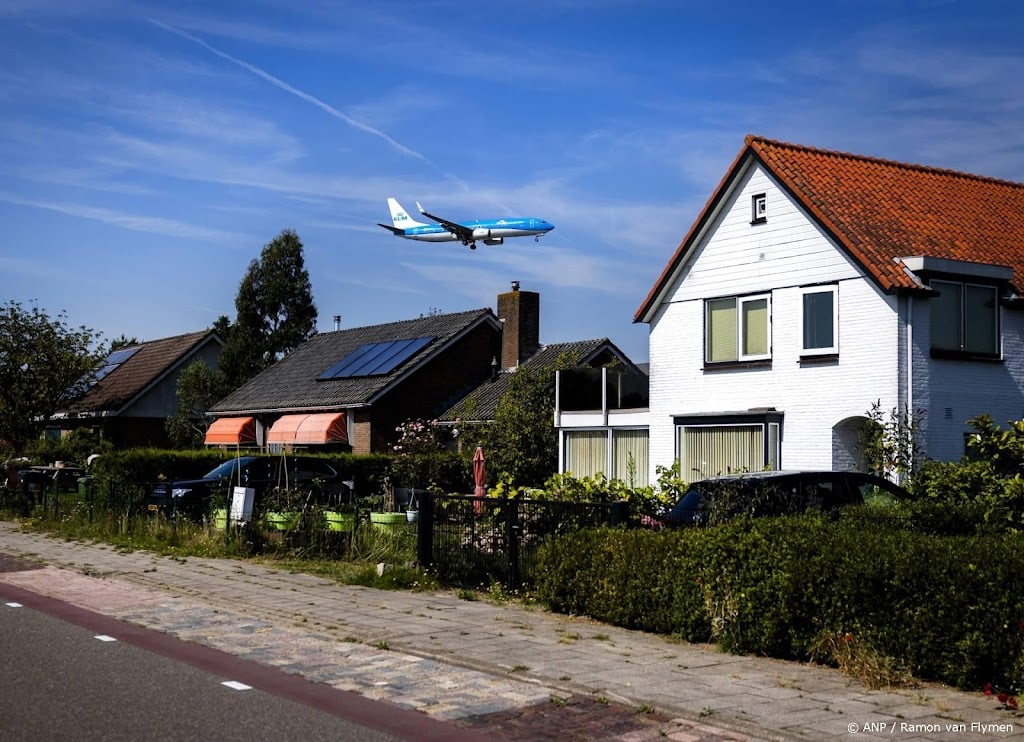 Regionaal meer geluidshinder om aanpassing vertrekroute Schiphol