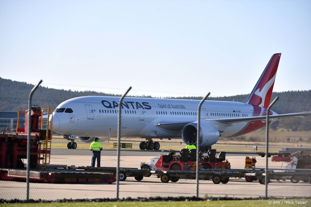 Qantas schrapt meeste internationale vluchten