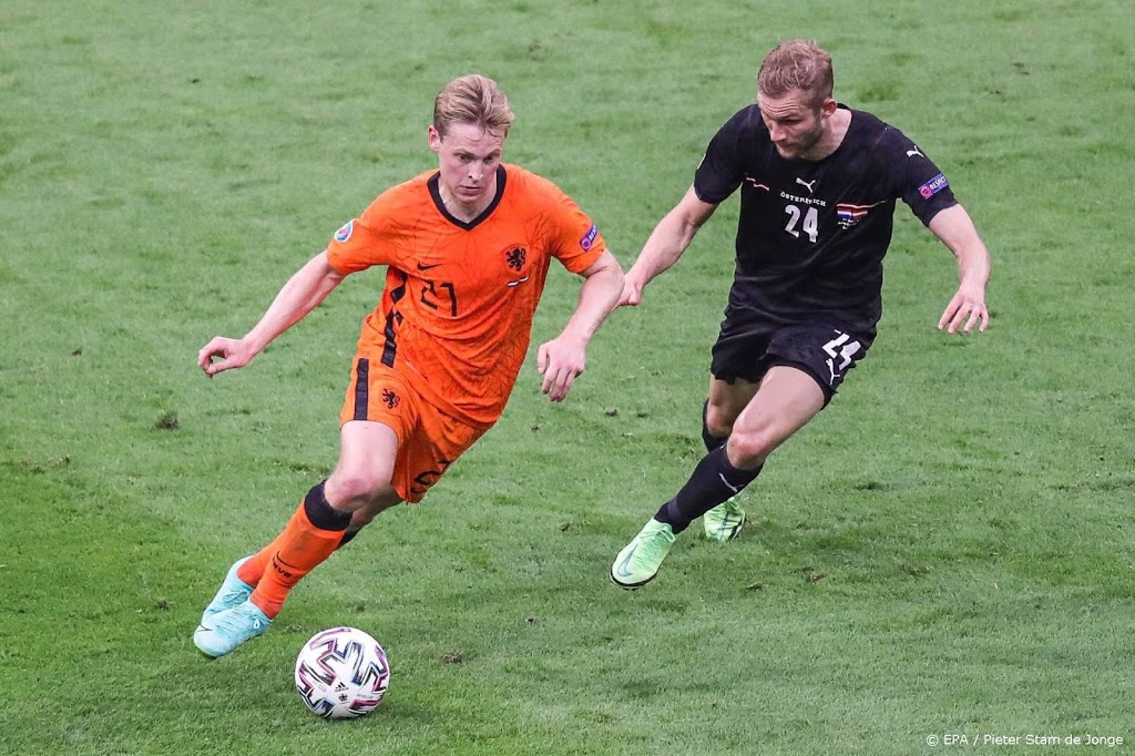 Frenkie de Jong: hopelijk gaan veel fans mee naar Boedapest