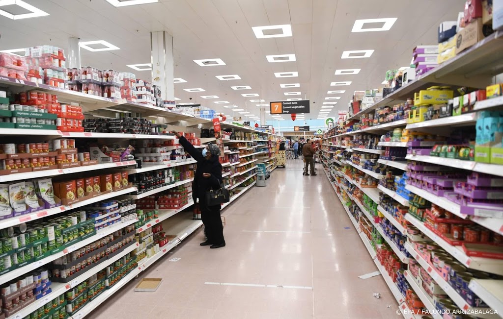 Opening pubs en restaurants te merken in Britse supermarkten 