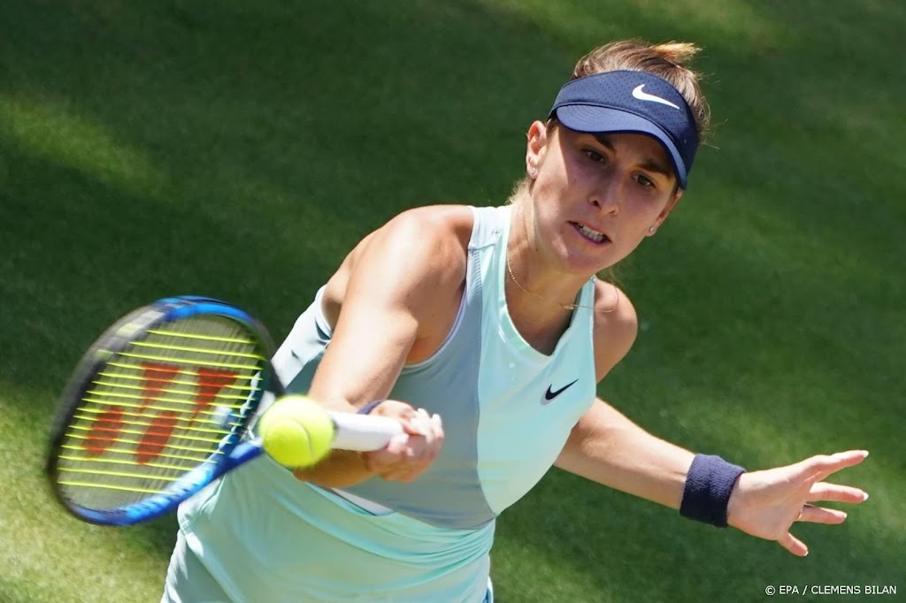 Tennisster Bencic naar finale op gras van Berlijn 