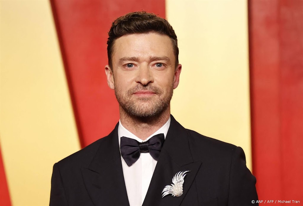 Zanger Justin Timberlake opgepakt voor rijden onder invloed