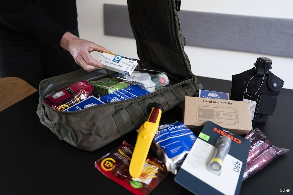 Meer Nederlanders hebben noodpakket in huis 