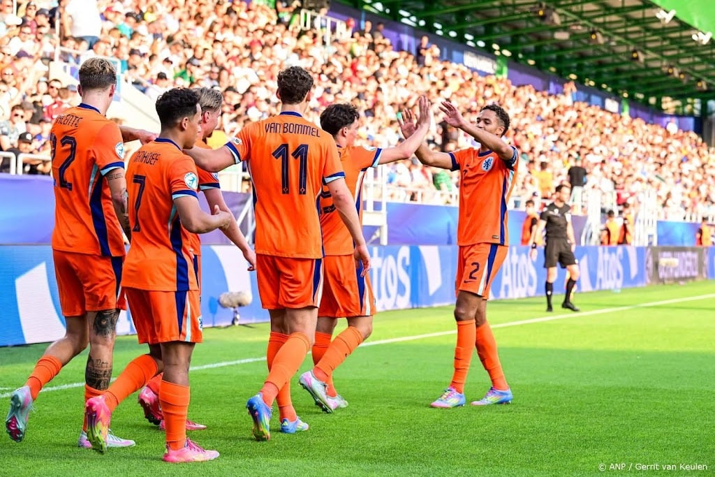 Jong Oranje na zege op Jong Oekraïne naar kwartfinale EK 
