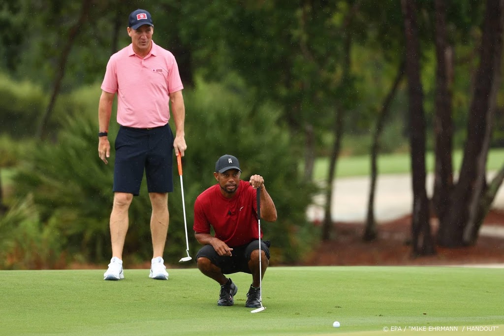Golfer Woods mag net verder in Memorial Tournament