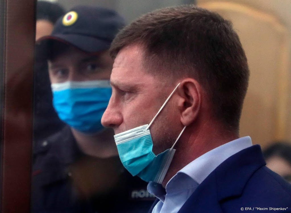 Weer demonstratie tegen arrestatie gouverneur Oost-Rusland