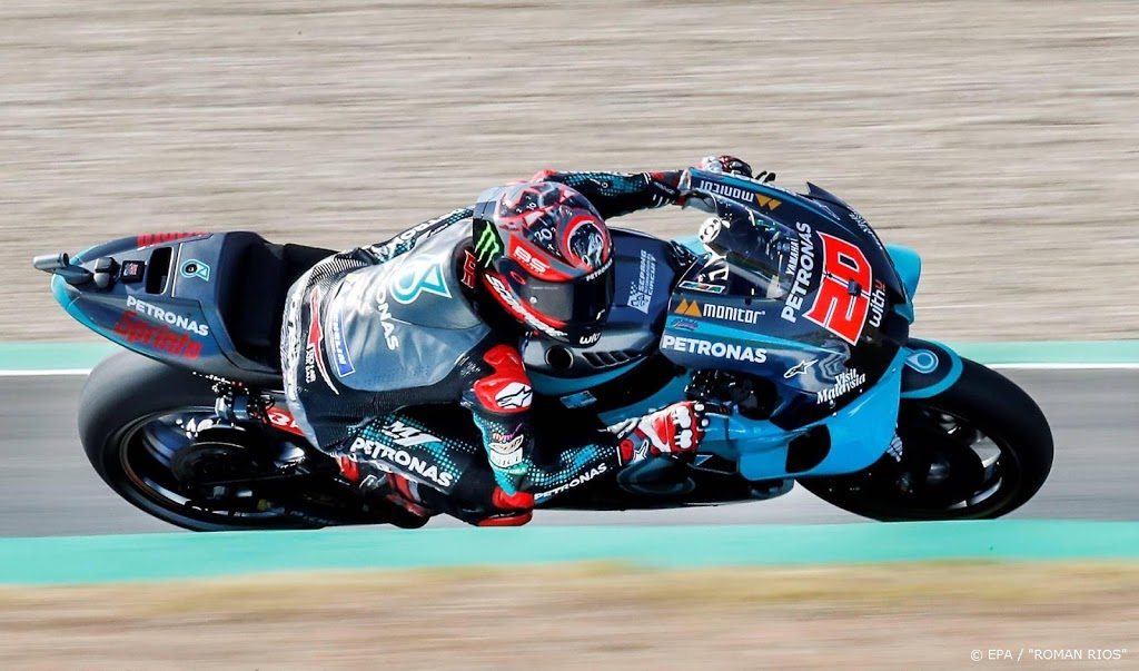 Motorcoureur Quartararo pakt pole voor eerste race MotoGP
