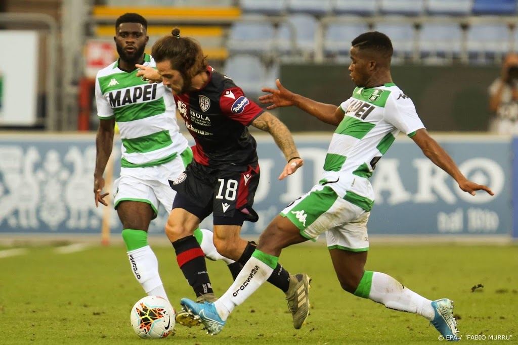 Sassuolo blijft steken op gelijkspel bij Cagliari