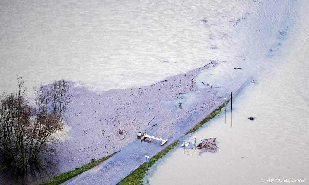 Hoogwater in grote rivieren valt mee
