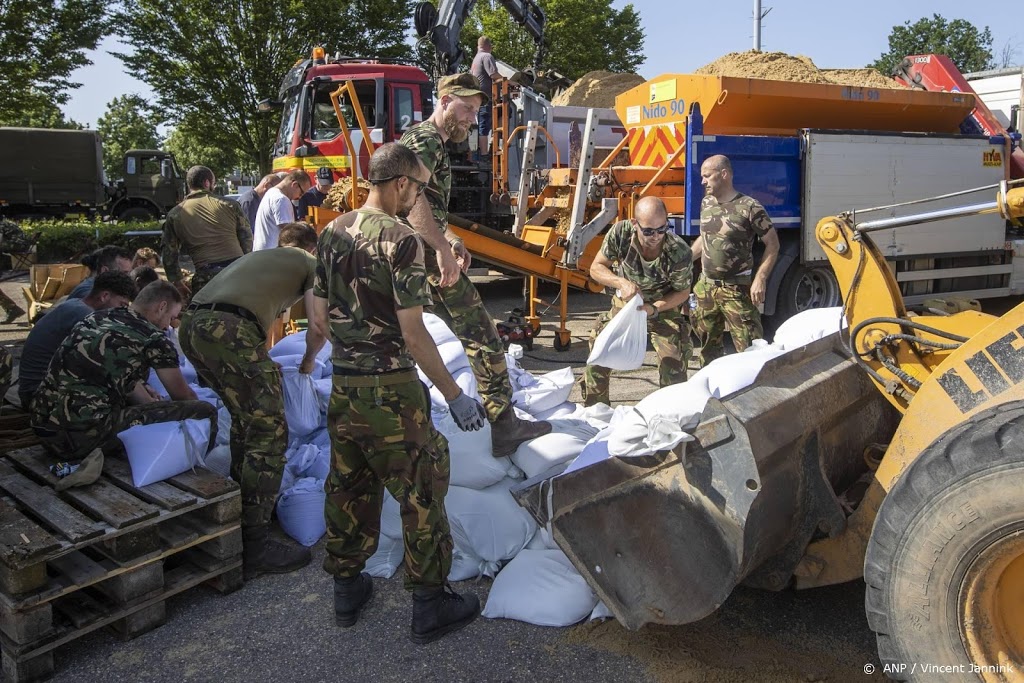Leger verplaatst zich naar het noorden van Limburg
