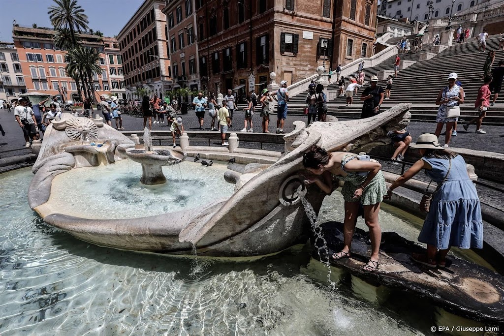 Recordhitte in Rome: 41,8 graden