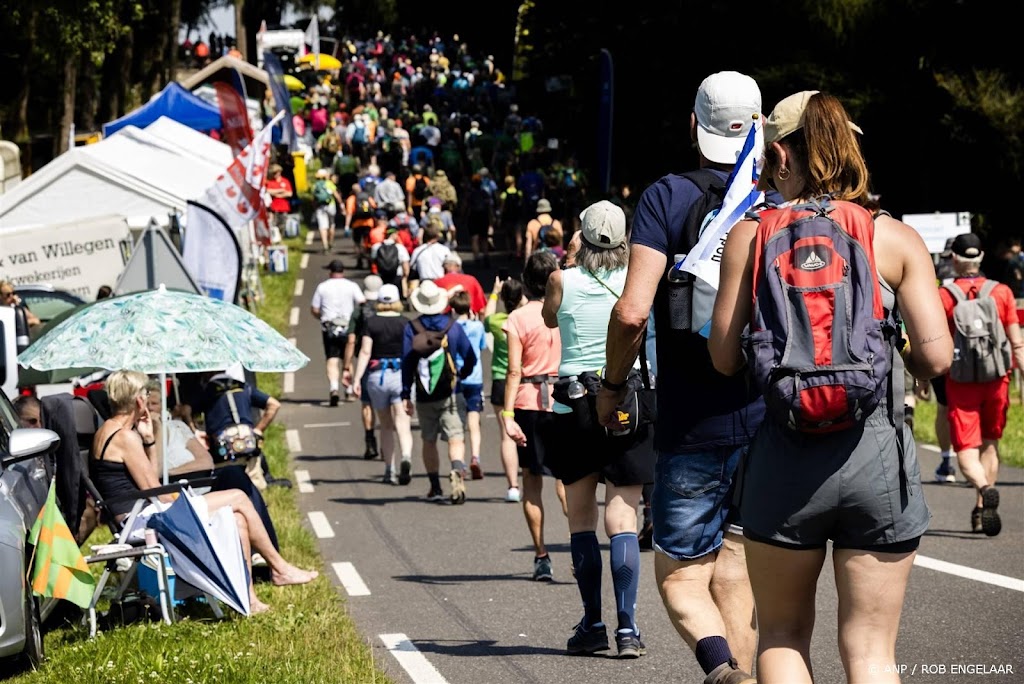Meerdere wandelaars oververhit bij Vierdaagse