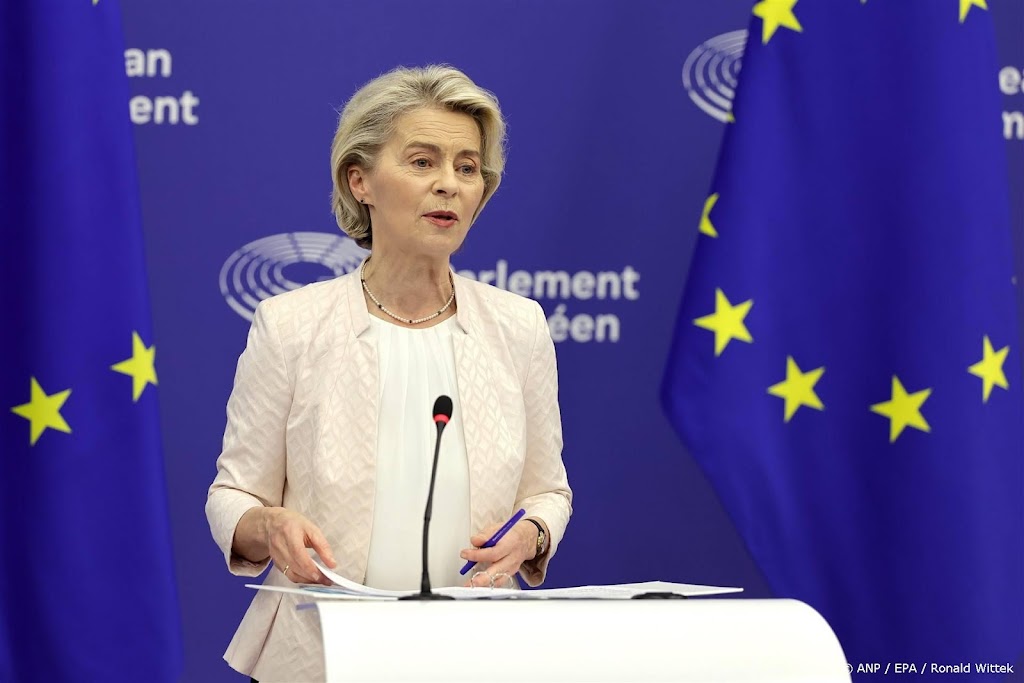 Von der Leyen blij met 'veel grotere steun' dan vorige keer