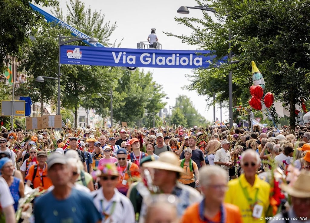 Weeronline: gunstig loopweer voor Vierdaagsewandelaars