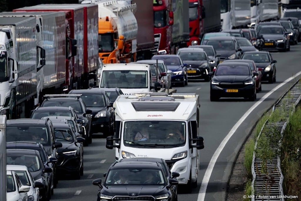 Vakantiedrukte op Europese wegen naar het zuiden
