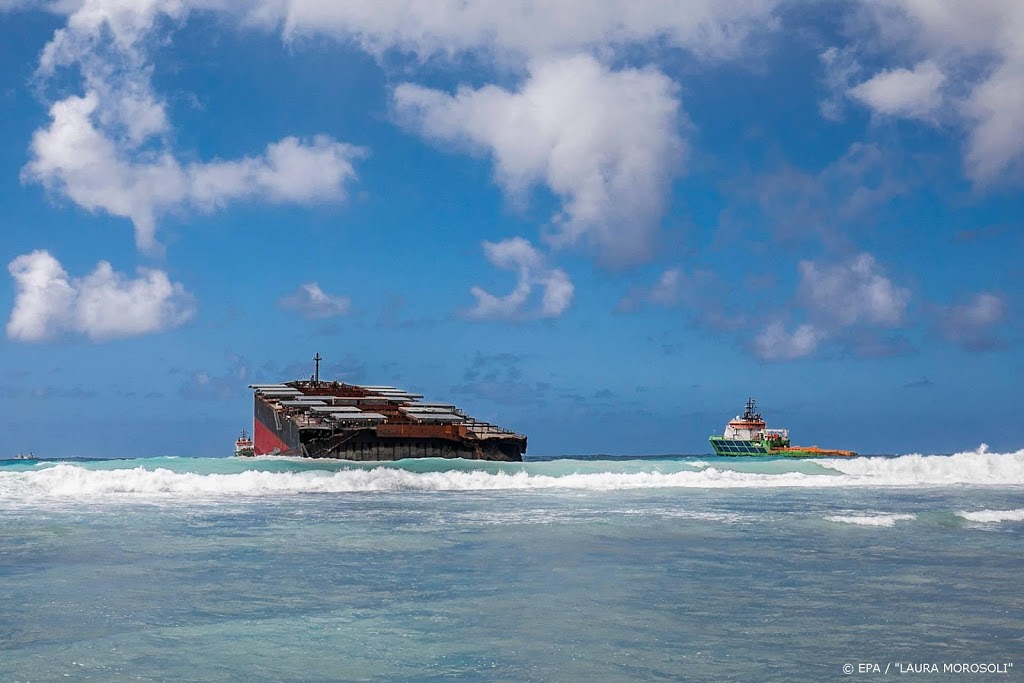 Mauritius arresteert kapitein van op rif gestrand schip