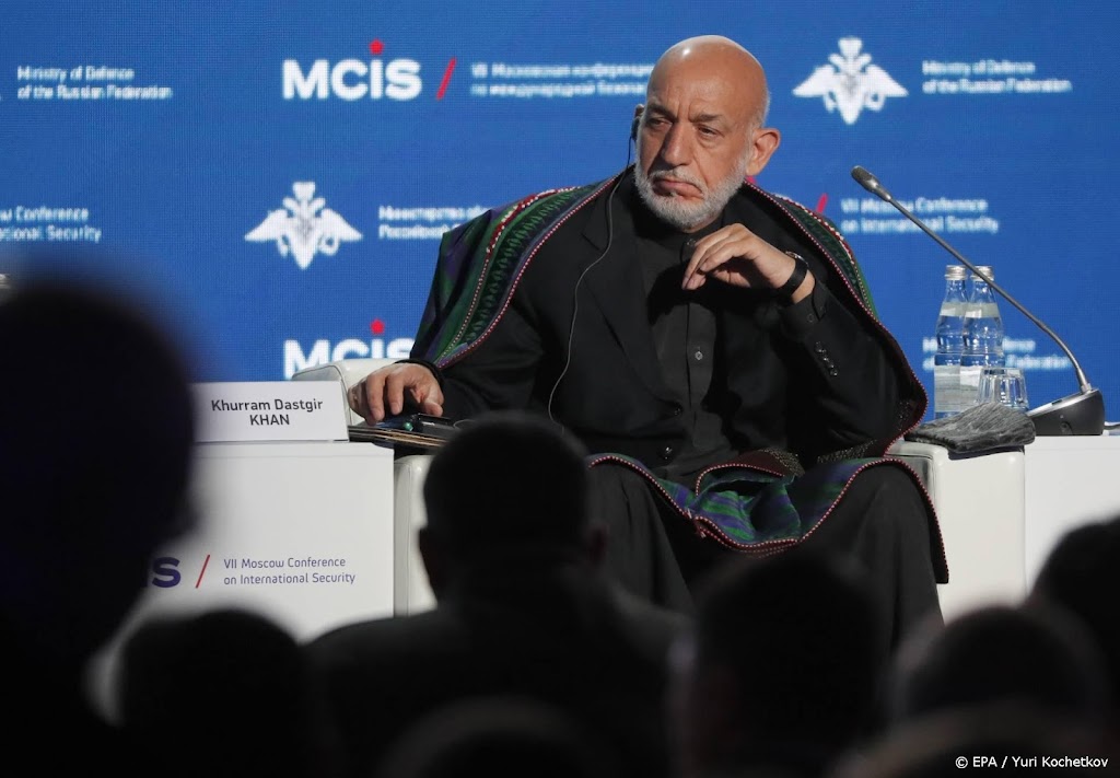 Talibanleiders ontmoeten ex-president Hamid Karzai