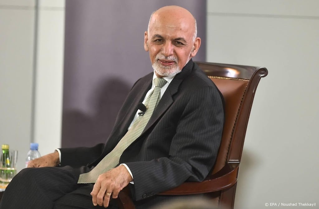 Afghaanse ex-president gevlucht naar Verenigde Arabische Emiraten