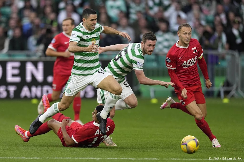 AZ vergeet te scoren in Glasgow en verliest bij Celtic 