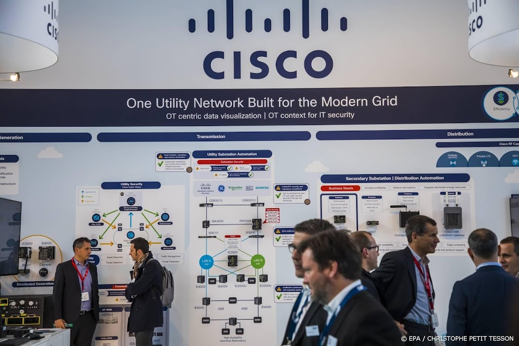 Cisco stijgt op Wall Street dankzij sterk kwartaalbericht