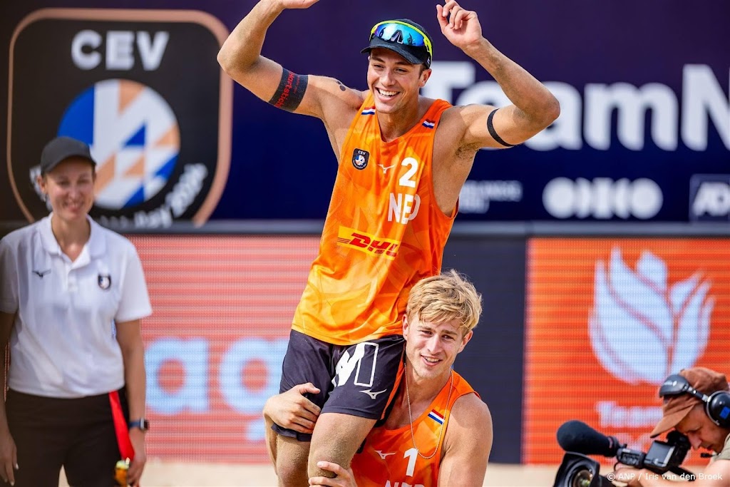 Beachduo Immers/Van de Velde pakt EK-brons in eigen land