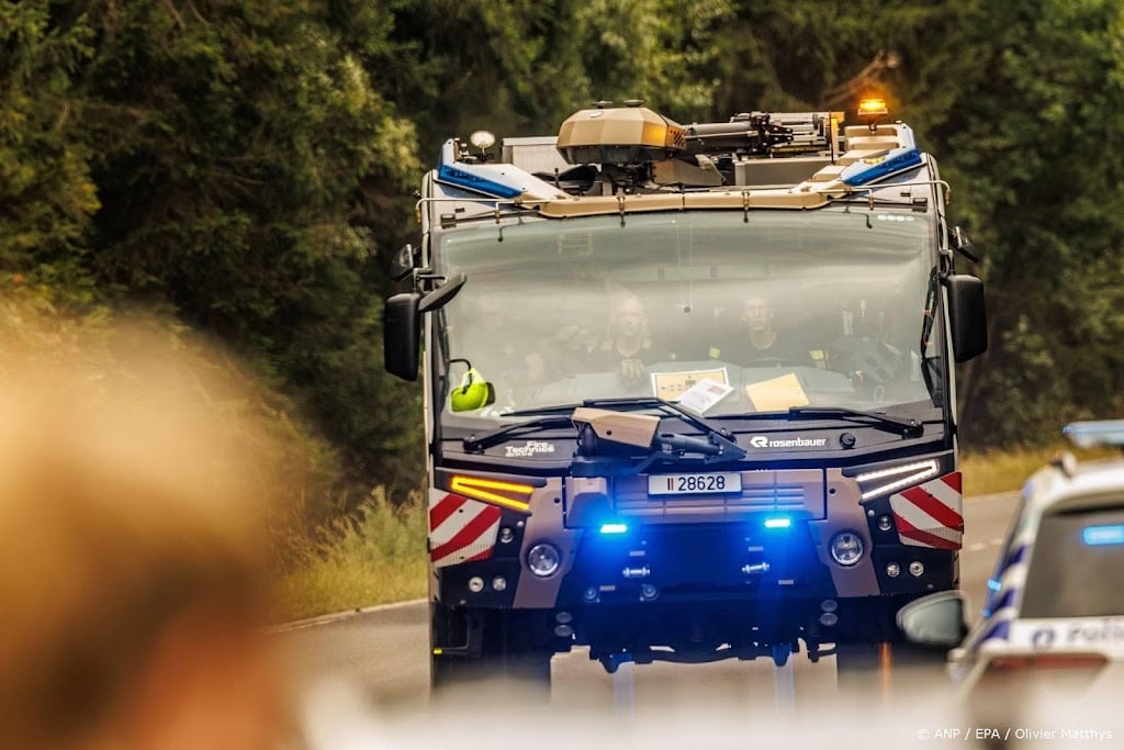 Moeilijke nacht voor brandweer bij bestrijden natuurbrand België