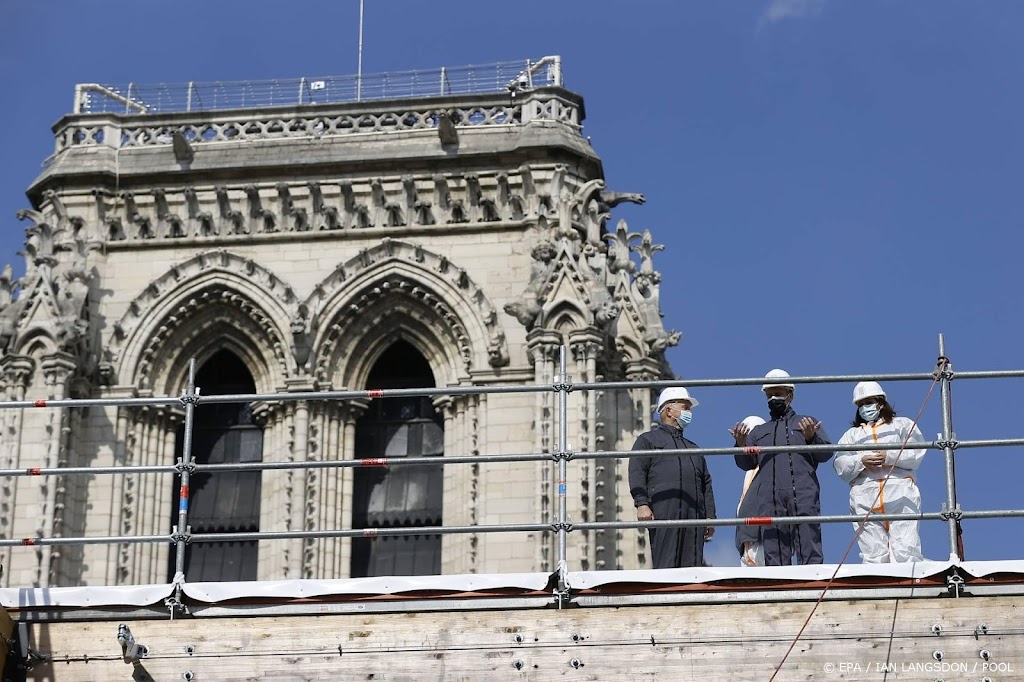 Eerste fase restauratie Notre-Dame in Parijs is afgerond