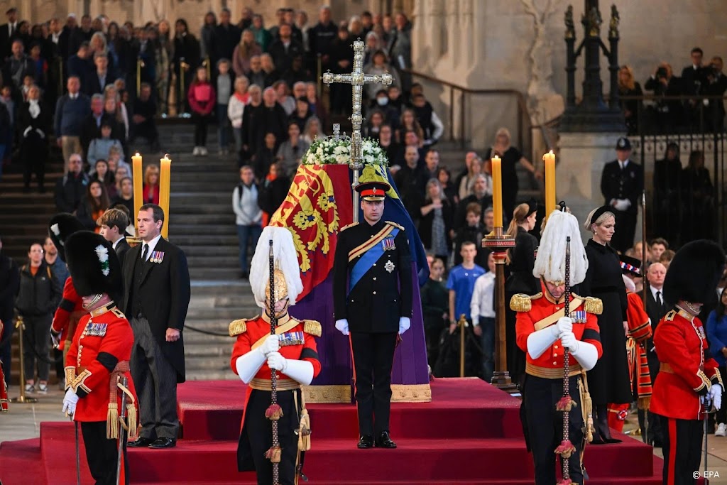 Publiek kan nog één dag afscheid nemen van koningin Elizabeth