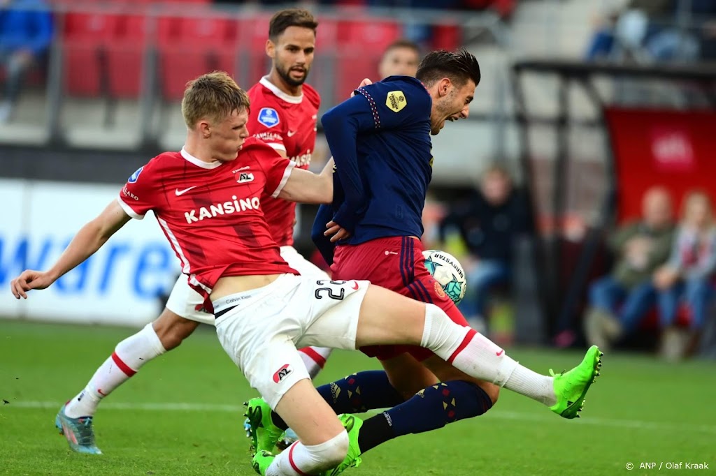 Ajax verliest bij AZ en is koppositie kwijt aan PSV