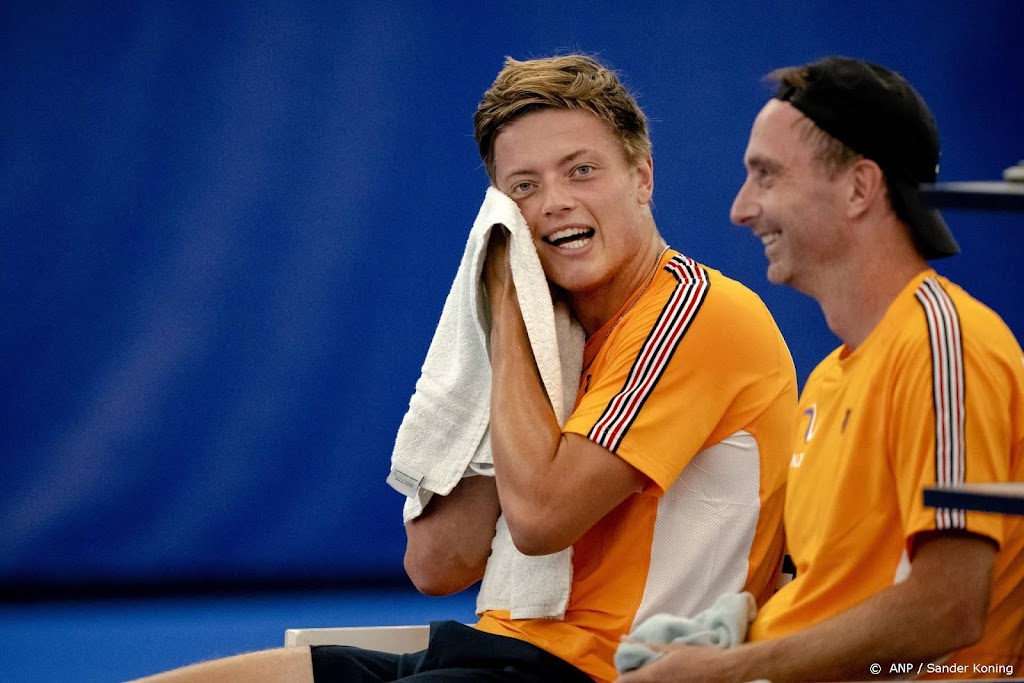 Nederlandse tennissers tegen Australië in kwartfinales Daviscup