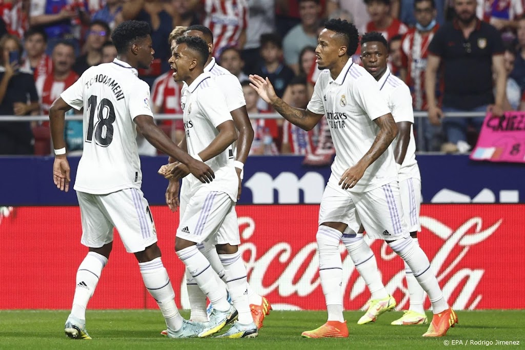 Real wint bewogen Madrileense derby van Atlético
