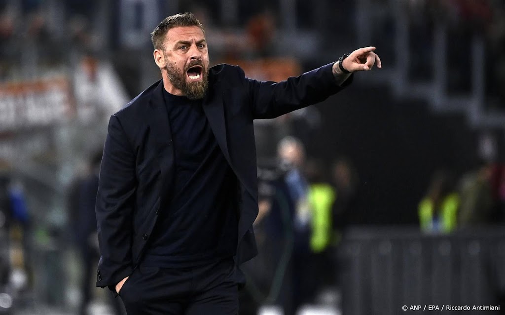 AS Roma ontslaat coach De Rossi na acht maanden