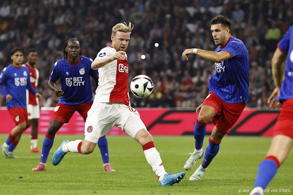 Ajax hervat competitie na lange pauze met ruime zege op Fortuna