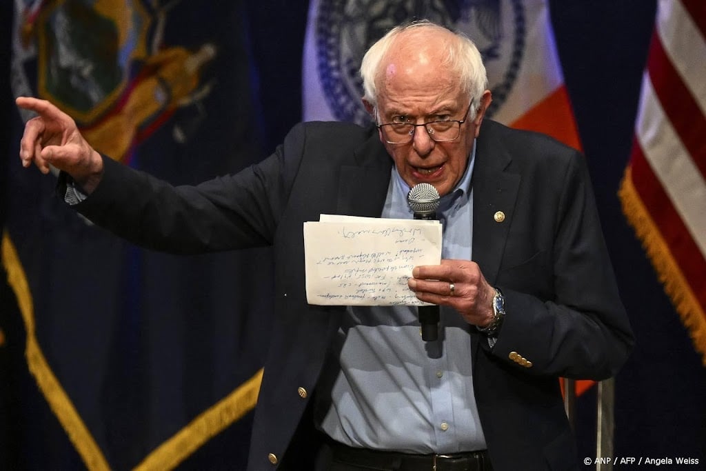 Bernie Sanders eerste senator VS die Gaza-oorlog genocide noemt