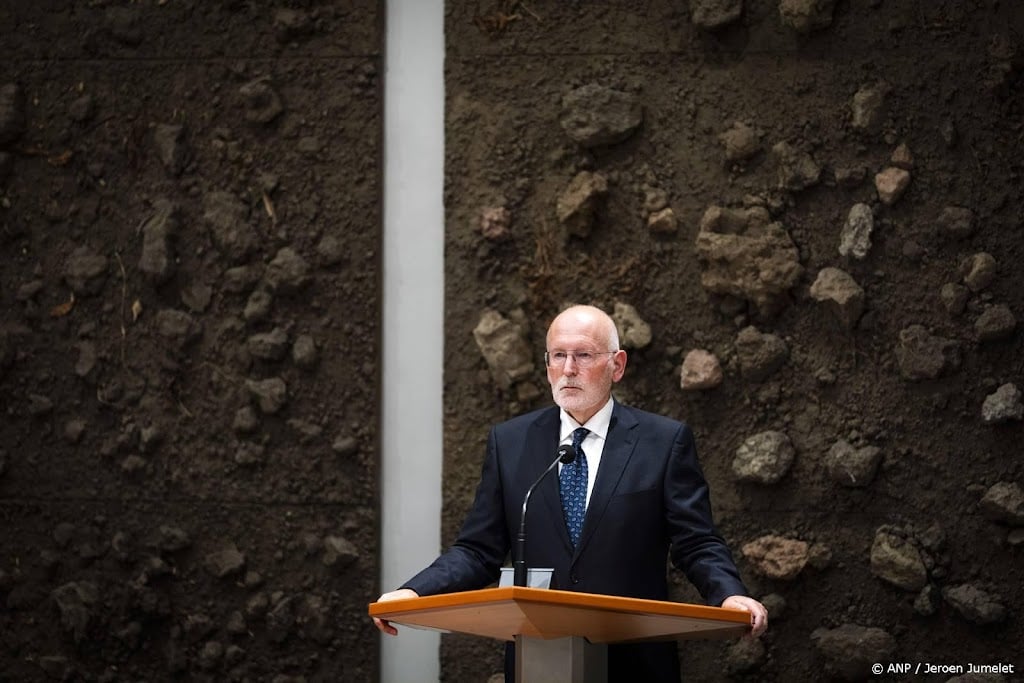 Timmermans: geschokt omdat kabinet niet spreekt van genocide Gaza