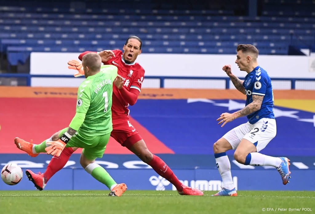 Excuses Everton-spelers voor charges op Thiago en Van Dijk