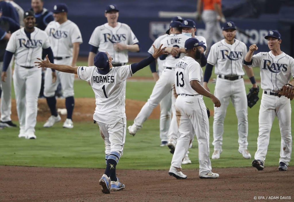 Tampa Bay Rays naar World Series na zege op Astros