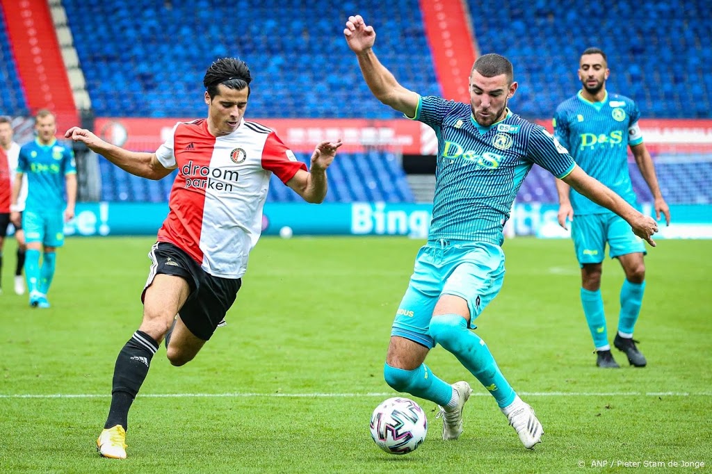Feyenoord blijft thuis tegen Sparta steken op gelijkspel 