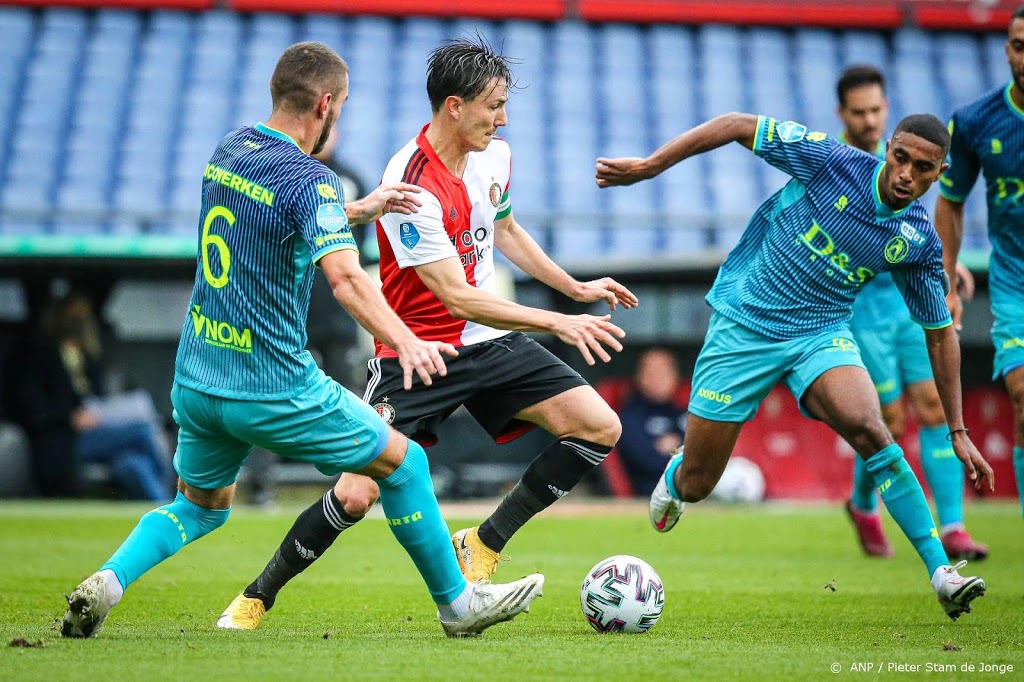 Feyenoord-aanvoerder Berghuis: verdiend punt voor Sparta
