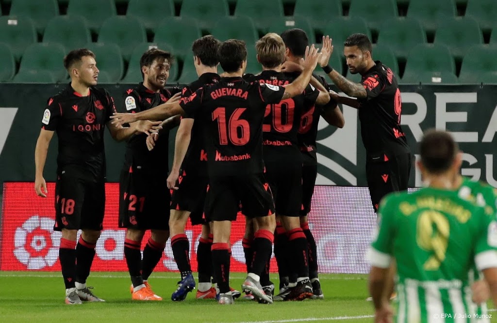 Real Sociedad wint van Real Betis in gevecht om eerste plaats 
