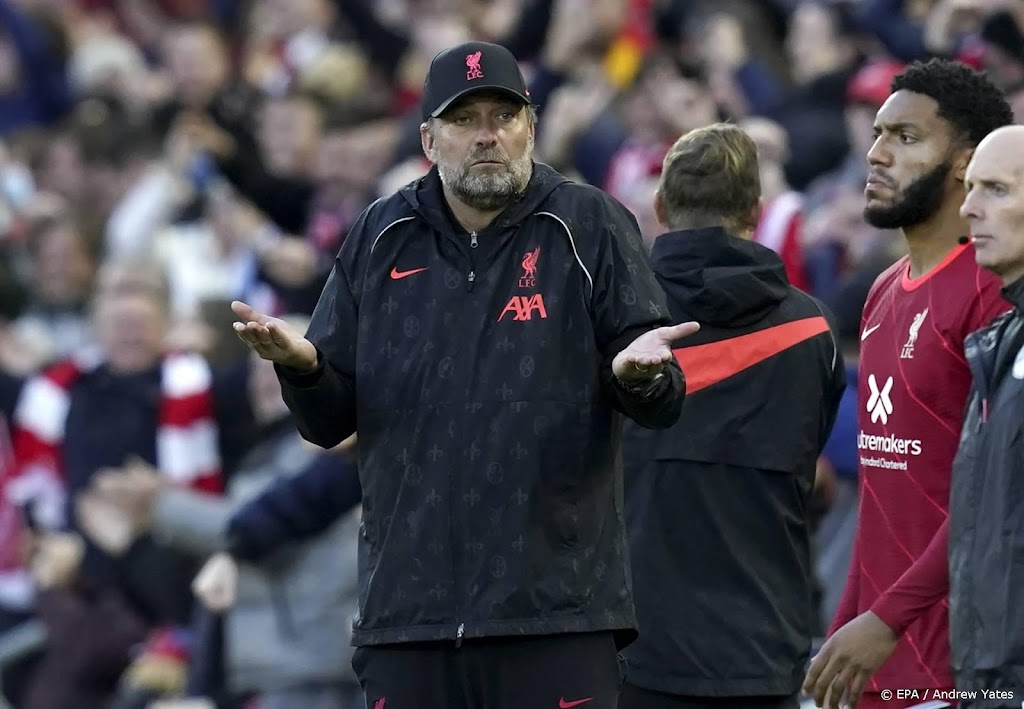 Liverpool-coach Klopp kan moeilijk wennen aan speelstijl Atlético