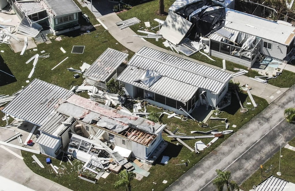 Herverzekeraar Swiss Re rekent op rode cijfers door orkaan Ian